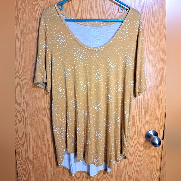Maurices Tops - Maurices, Large, mustard yellow